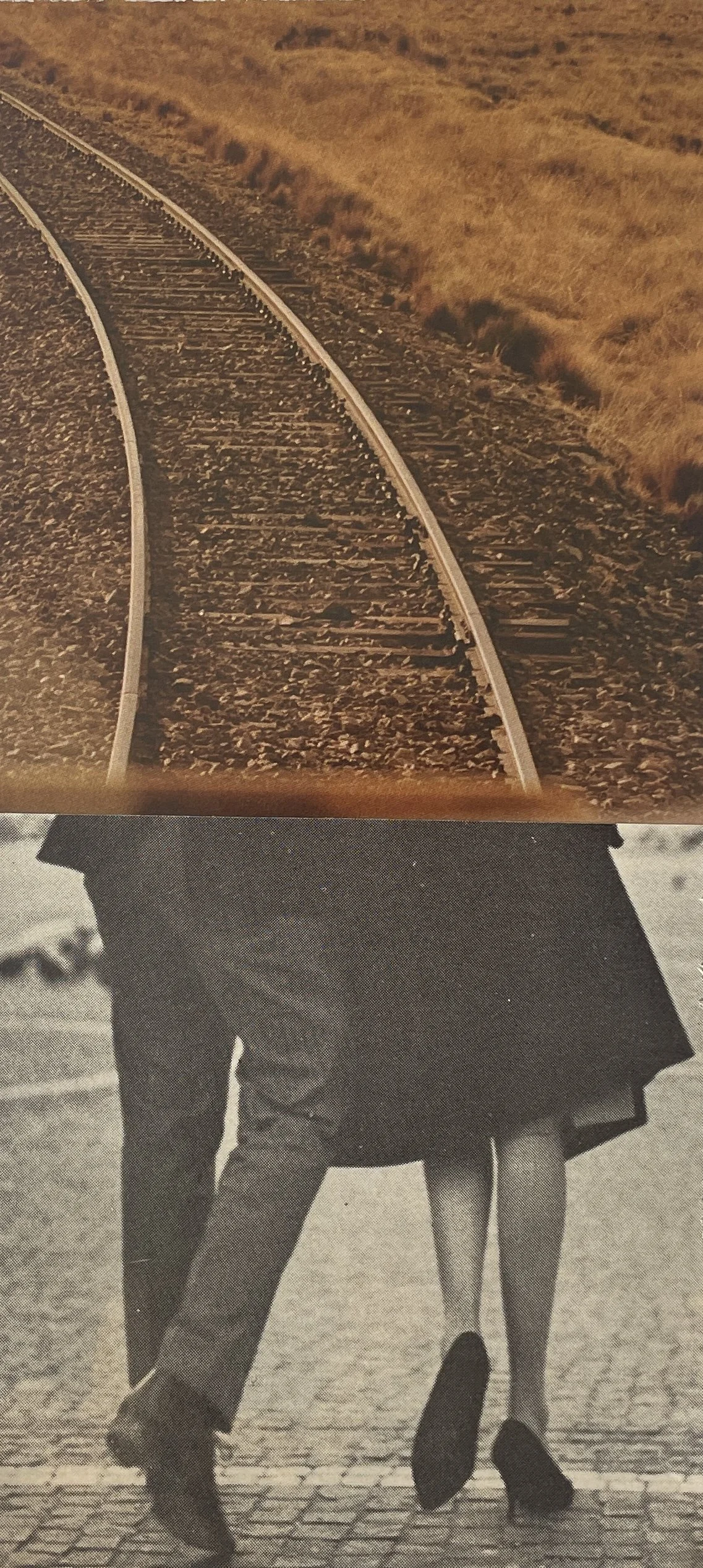 'Wanderings' I
Contemporary collage fine art print, edition of 5