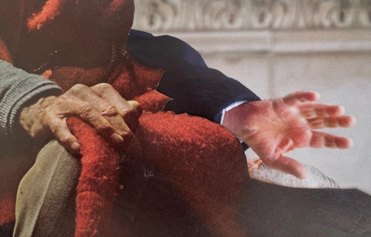 'Talking Hands' VI
Contemporary collage fine art print, edition of 5