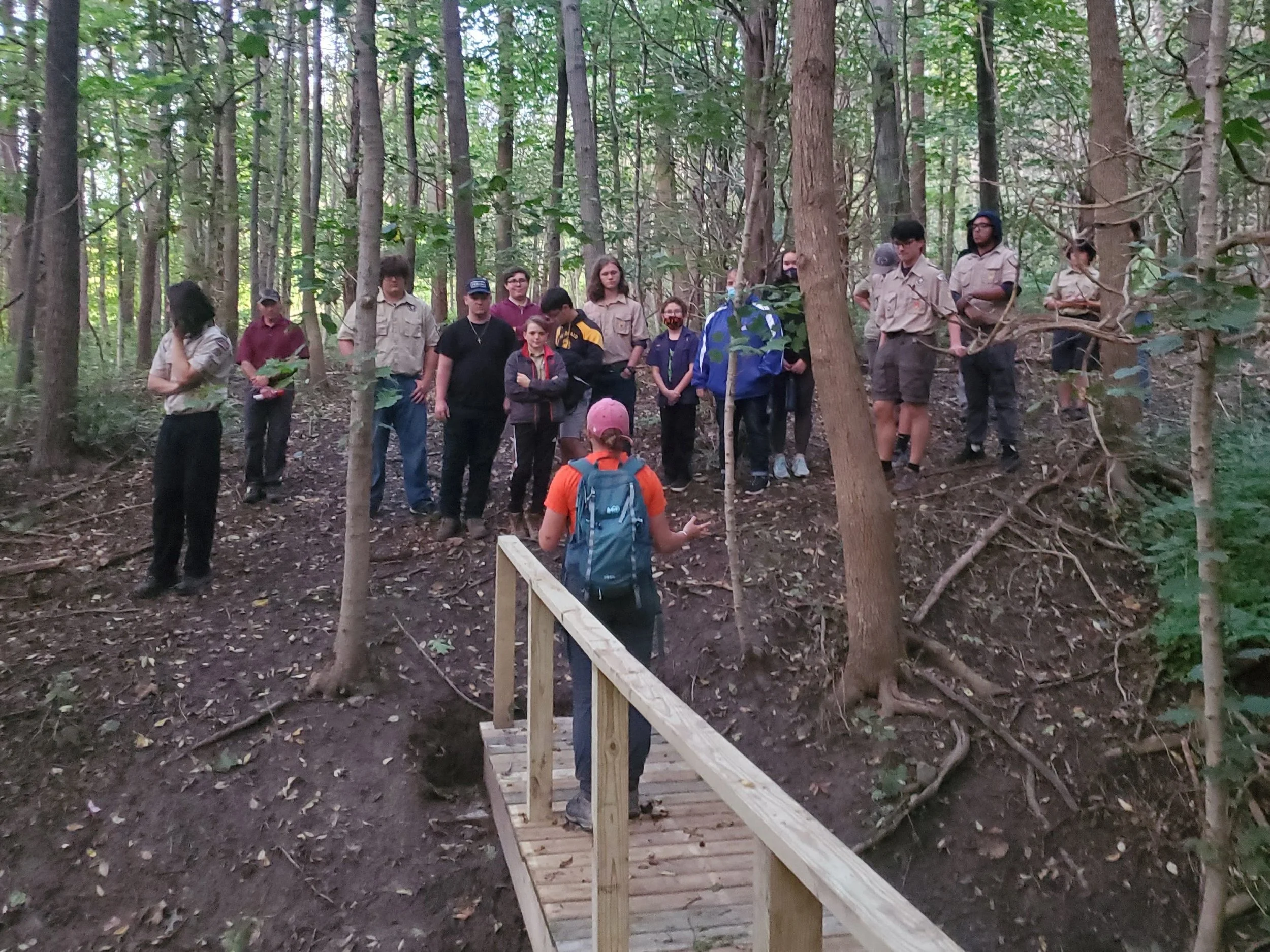 Boy Scout Troop 4070 at Indian Fort Nature Preserve