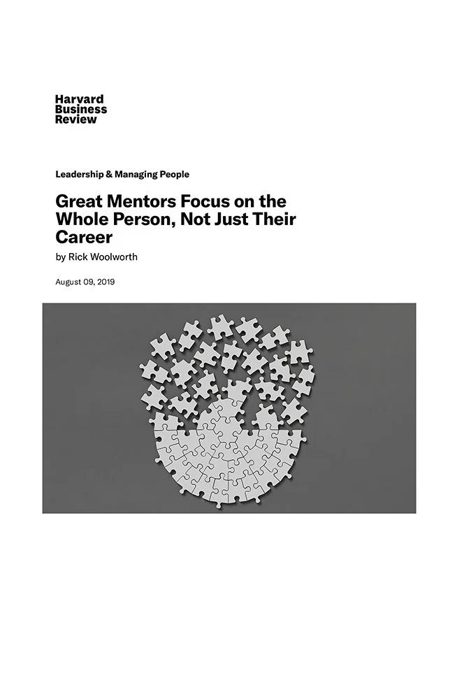 Great Mentors Focus on the Whole Person, Not Just Their Career