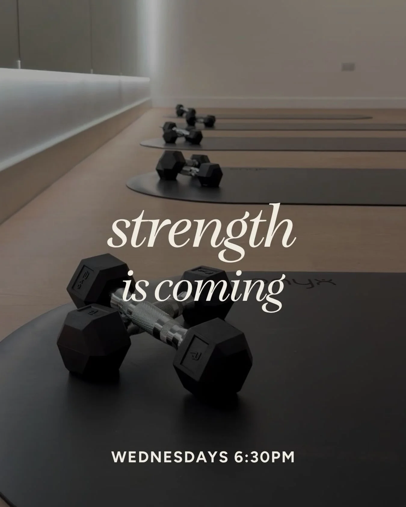 Strength is coming to Flow State ❤️&zwj;🔥

We&rsquo;ve been working behind the scenes to create a strength class that feels challenging, considered and completely at home in our studio. 

Expect a full body workout using dumbbells and body weight ex