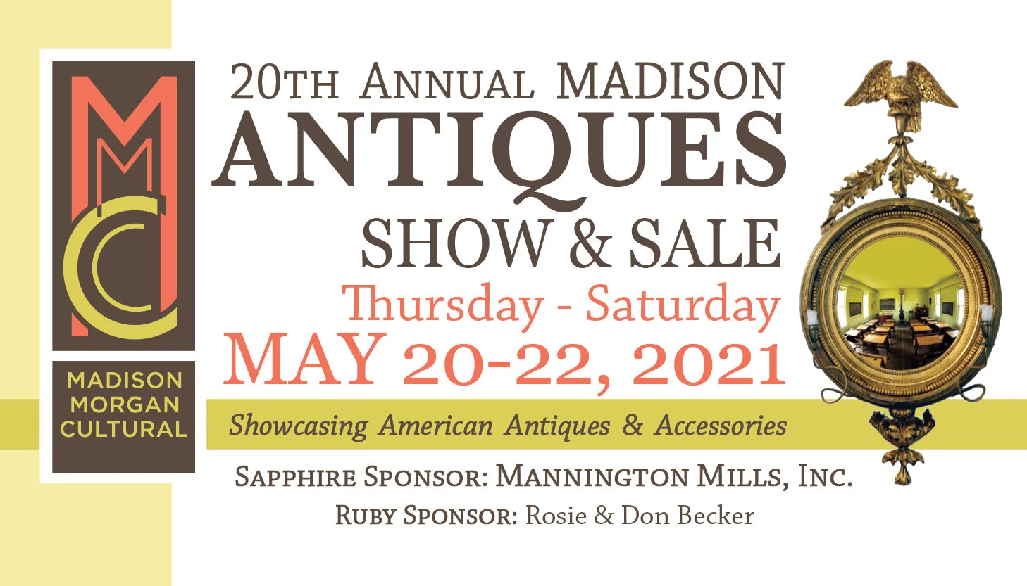 20th Annual MADISON Antiques Show &amp; Sale