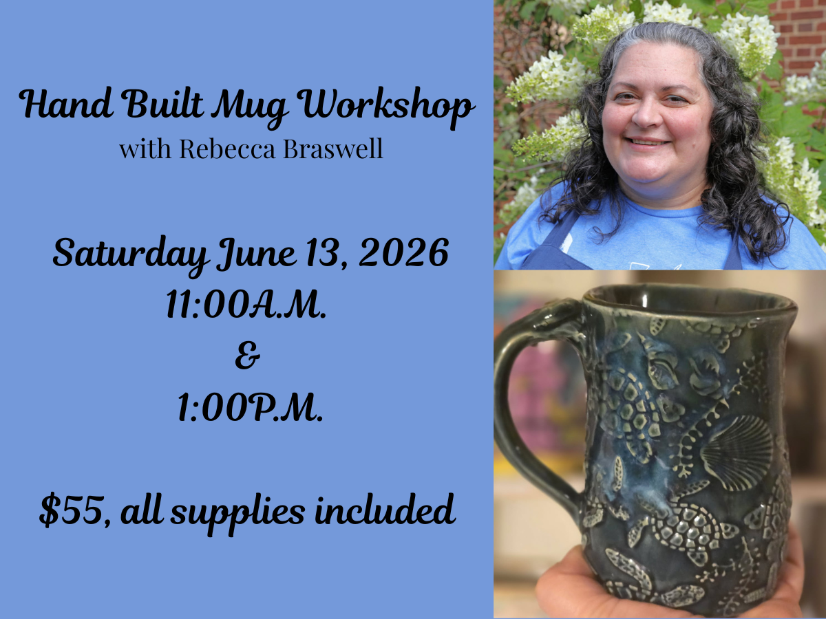 Hand Built Mug Workshop 