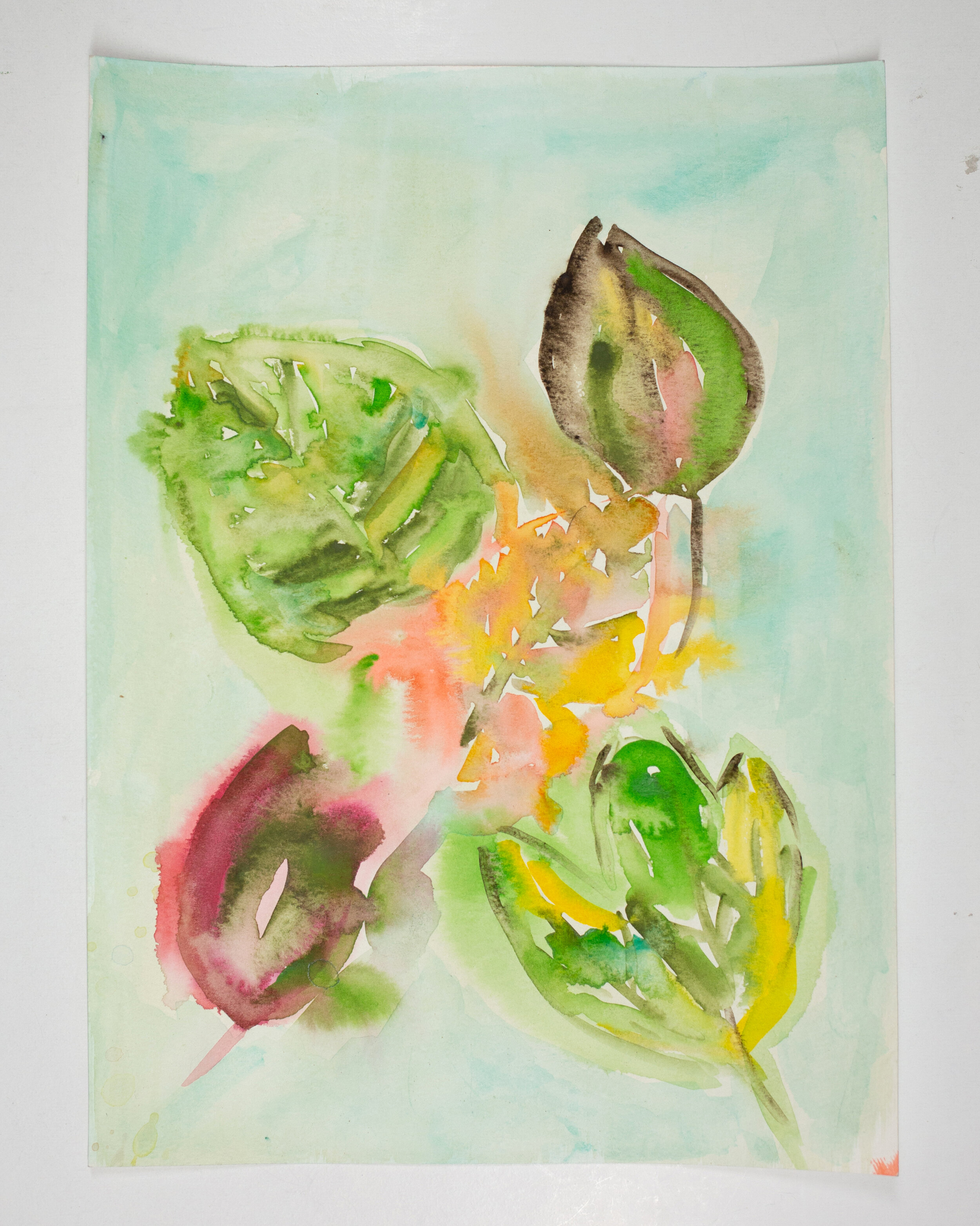 Untitled (Green B-Leaf)