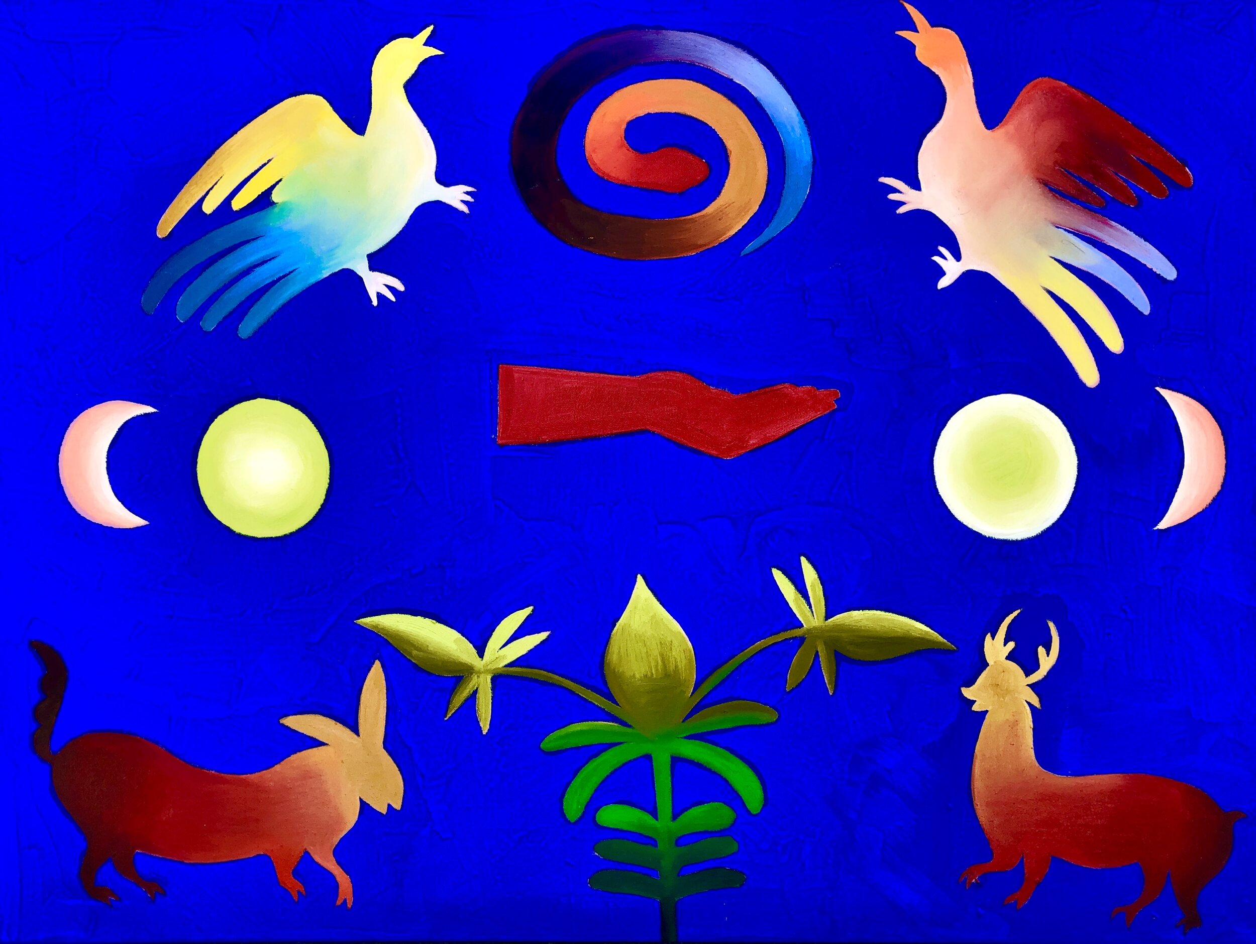 Snake Magic 35x48x1 in 2019 SOLD