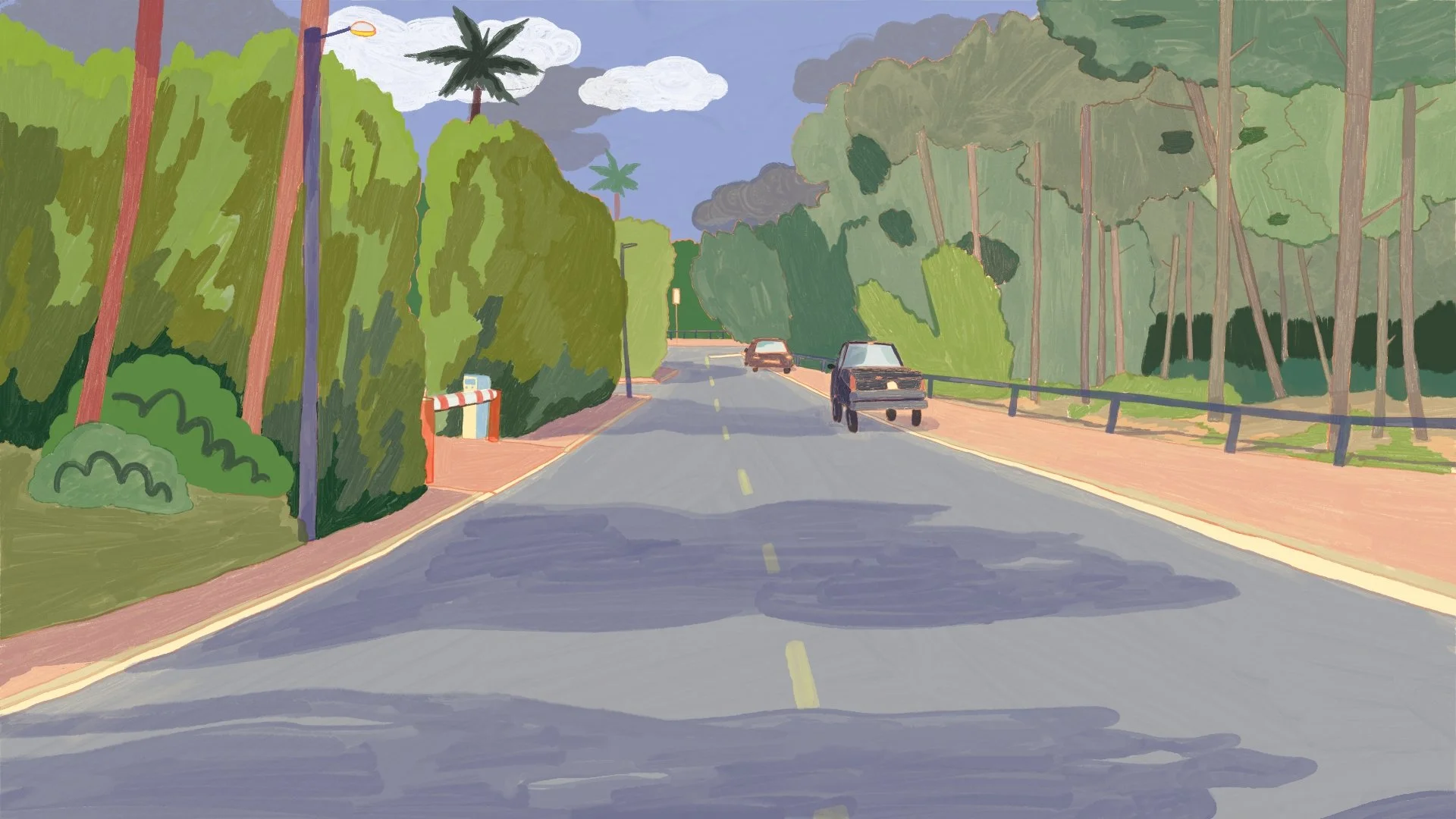 MAKING OF (2/2)⚽
Nouvel aper&ccedil;u des d&eacute;cors 2D que j&rsquo;ai peints sur @tvpaintanim pour mon court m&eacute;trage MA FOOTBALLEUSE A MOI! 😊

🌠Les d&eacute;cors ont &eacute;t&eacute; r&eacute;alis&eacute;s pendant ma r&eacute;sidence &a