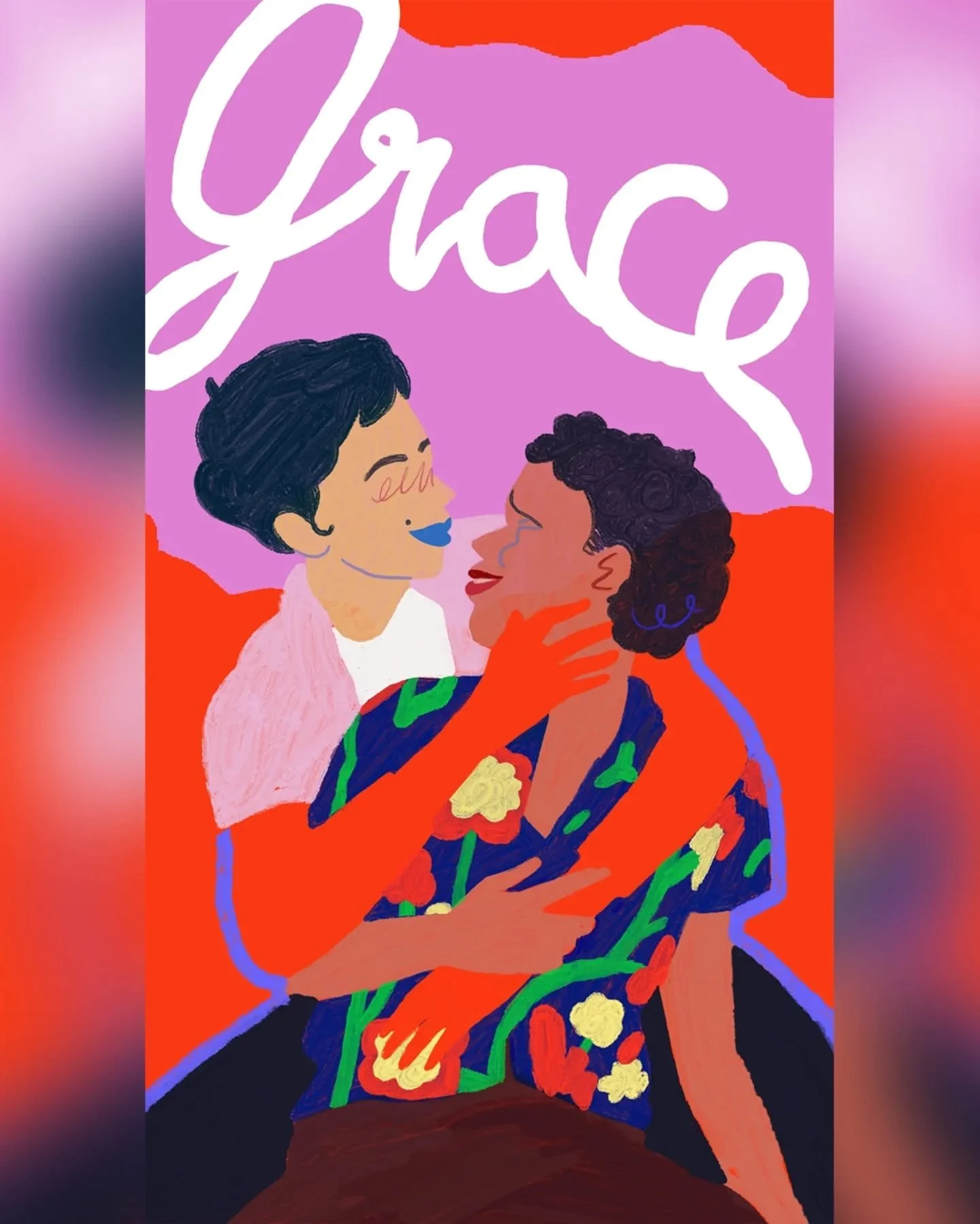 I keep drawing to celebrate 💜
.
.
.
#happypride #lesbianvisibilityday