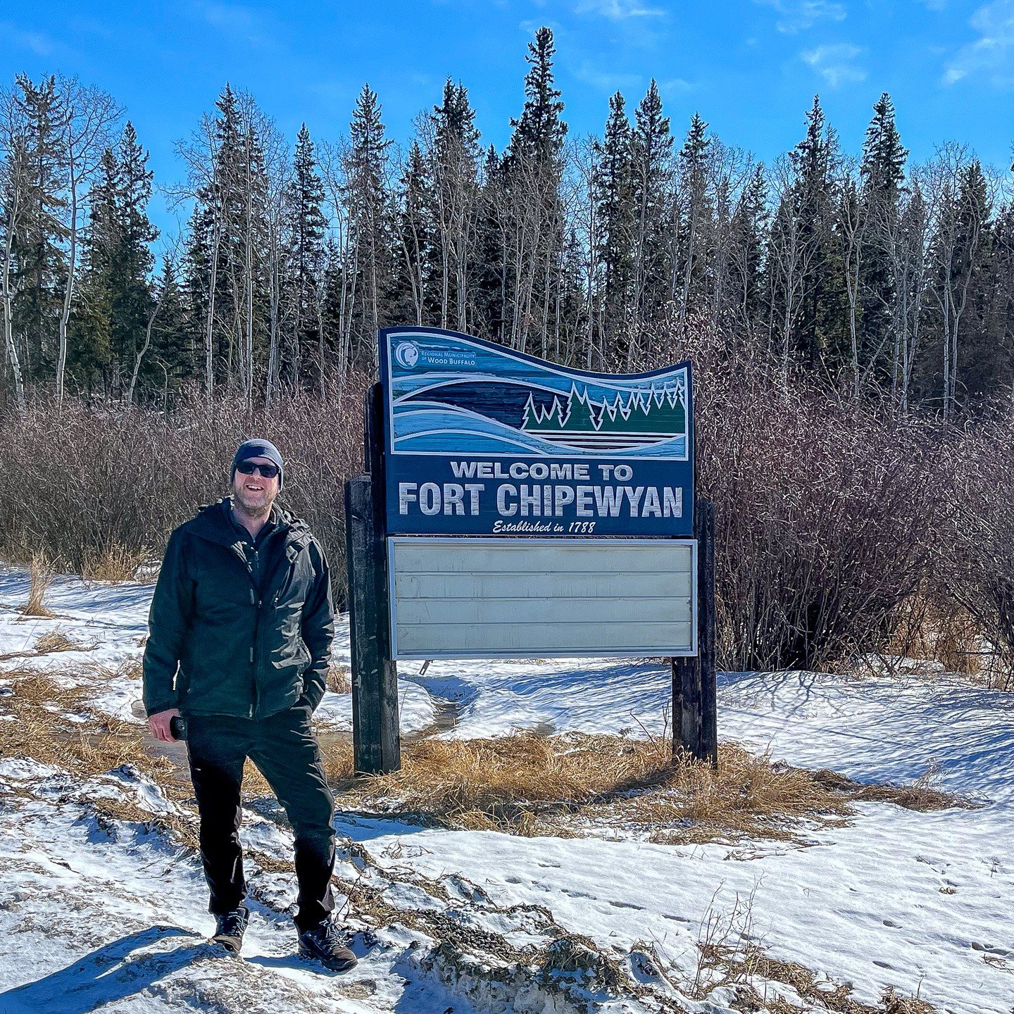We love it when our work takes us to beautiful, remote areas. Thank you to the #mikisewcreefirstnation for hosting us and giving us a tour of your traditional territory! We're looking forward to additional visits in #fortchipewyan and beyond in the c