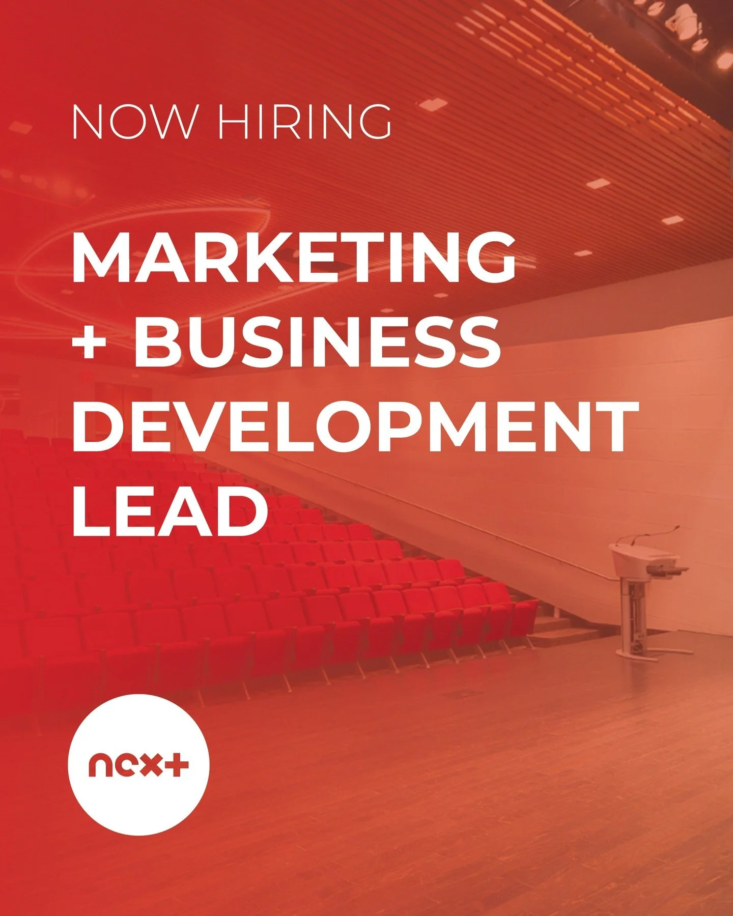 Be Next.

⚡We're hiring a Marketing + Business Development Lead. You should apply.

Careers link in bio.

#nextarchitecture #nextlevel #divergentideas #teamwork #digitalfuture #recruitingnow #hiring #nowhiring #jobs #careers #edmonton #calgary #alber