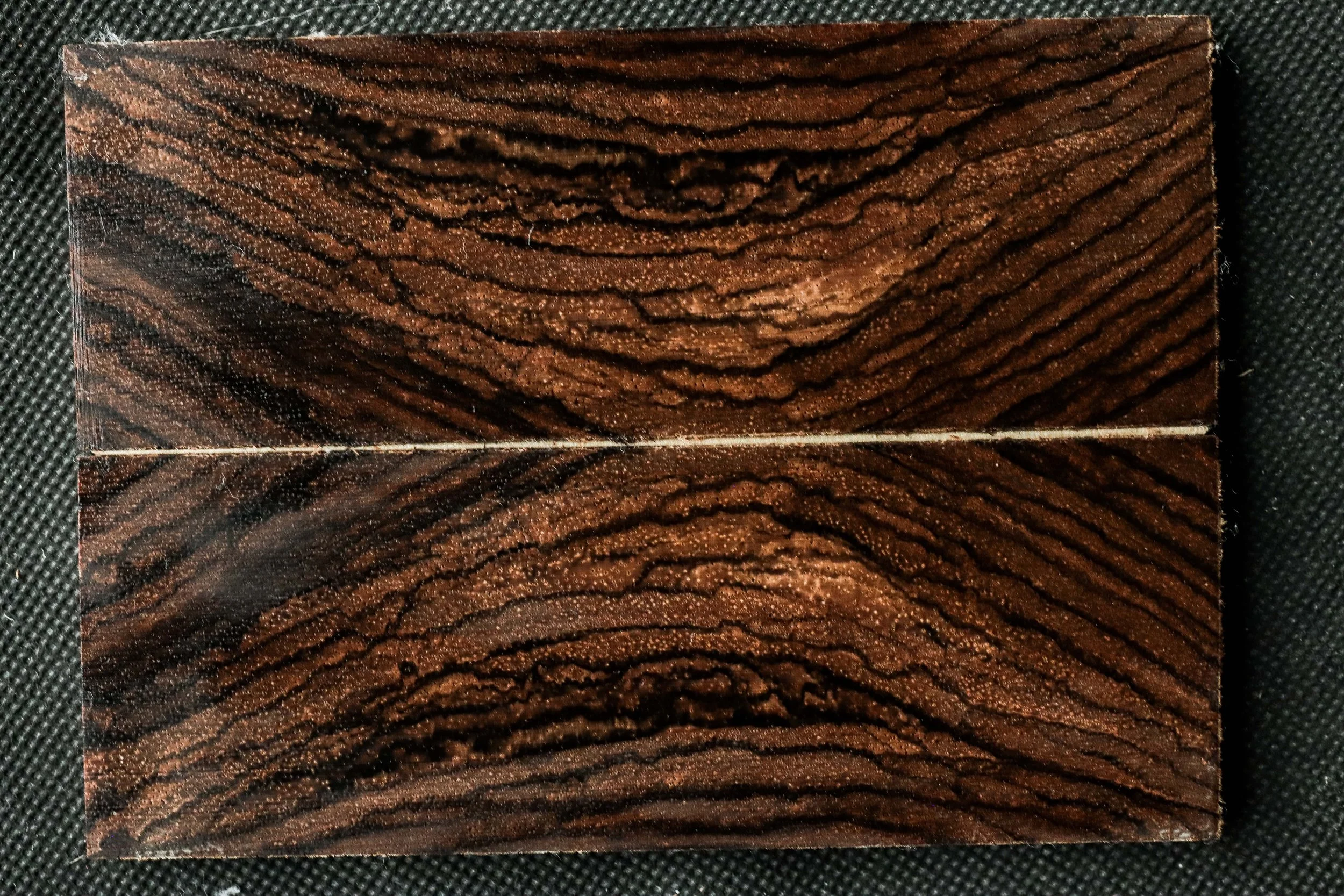 Zebrano de Bout Stabilisé