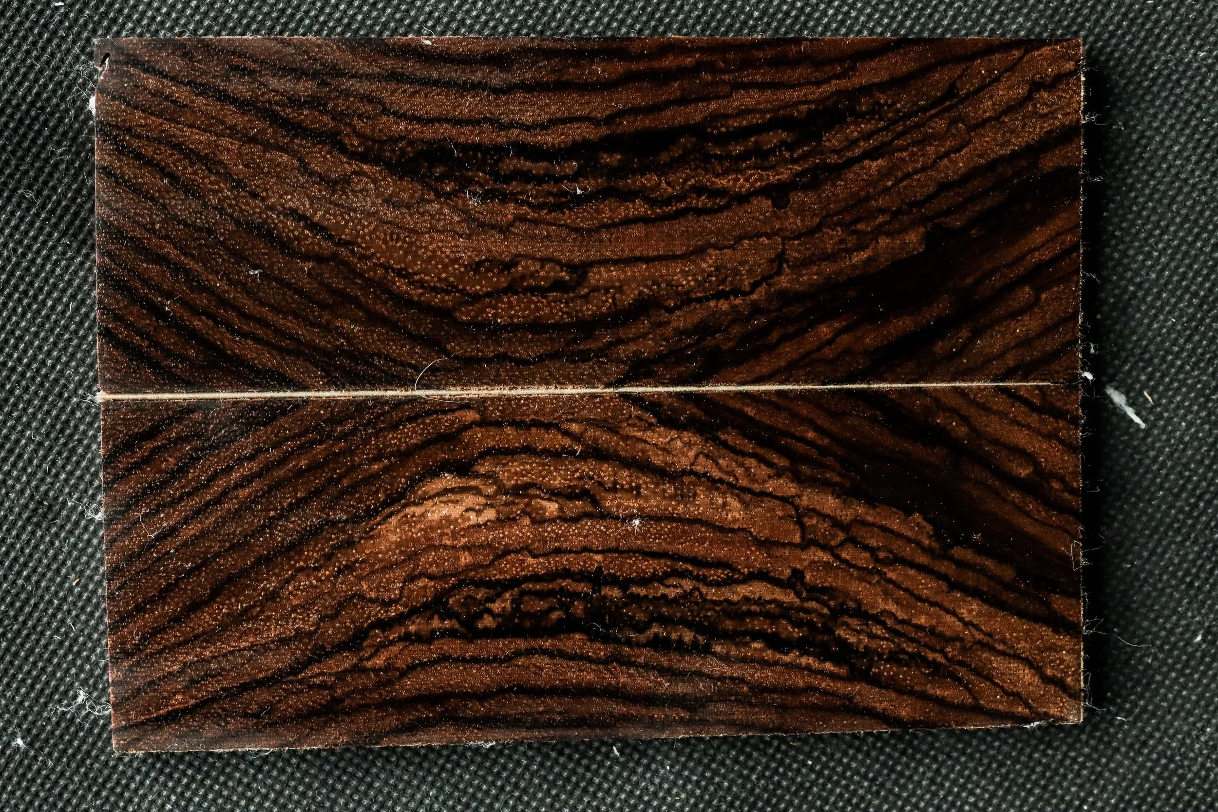 Zebrano de Bout Stabilisé