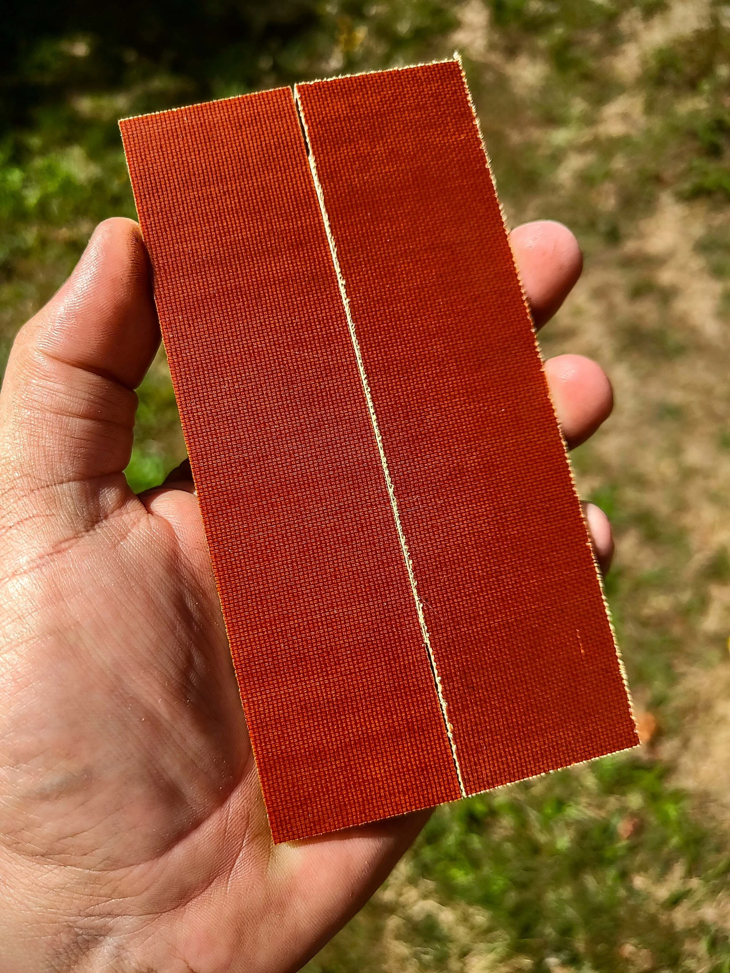 Plaquettes Micarta Coton