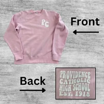 Pink Crewneck Sweatshirt
