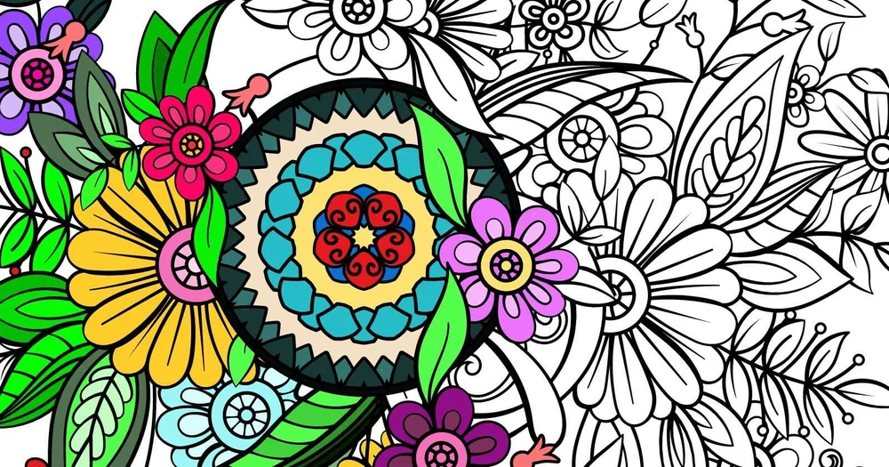 Sample Colouring Picture Free Printable Coloring Pages for Adults