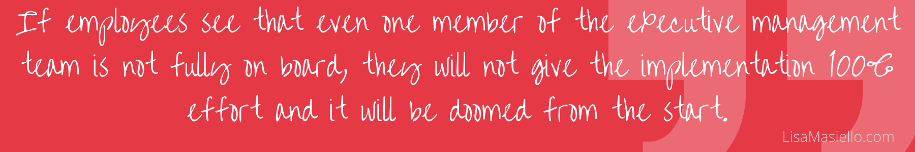 Successful channel sales requires executive support quote.