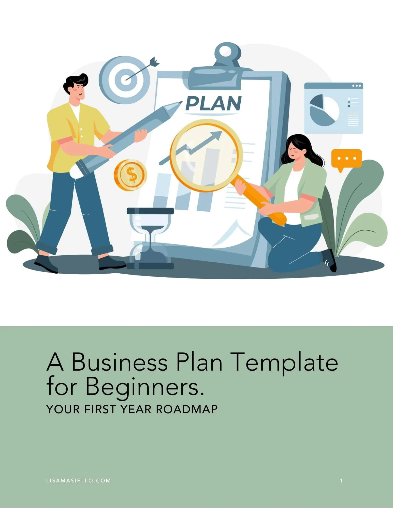 Business plan template for beginners.