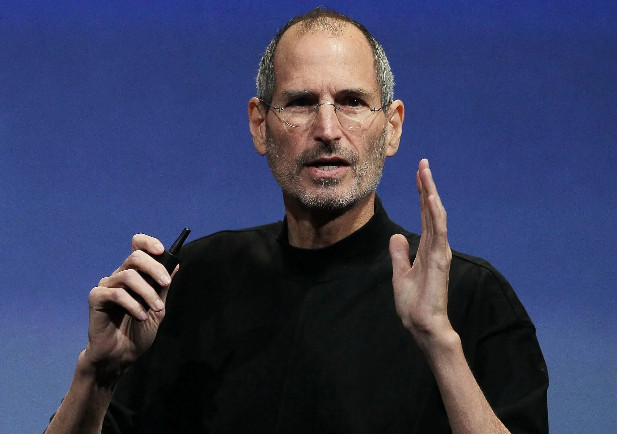 Steve Jobs speaking.