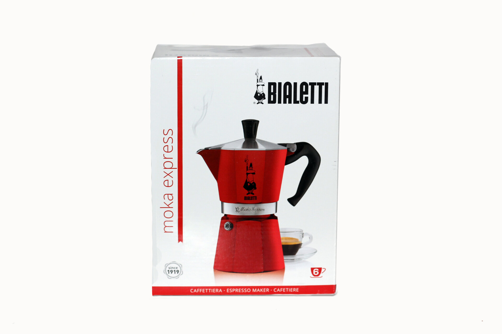 Bialetti Stovetop Espresso Maker - Silver — ilcaffe