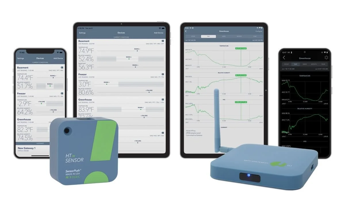 📢 CYBER MONDAY:  The savings continue!  Get 20% off of your total purchase of any combination of SensorPush wireless smart sensors and Gateways on Amazon.com on Monday, December 1!
📢
Bundle and save in the official SensorPush shop on Amazon.com all