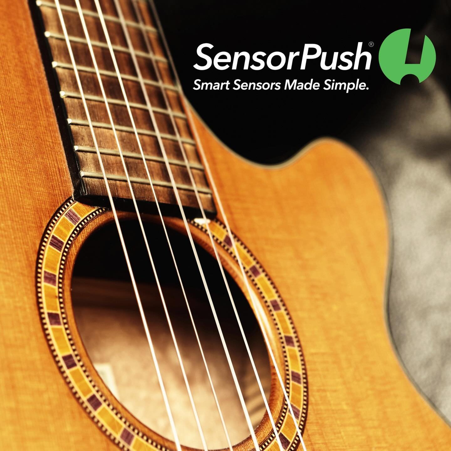 SensorPush is ideal for monitoring temperature and humidity in guitar cases.  Classical guitars and other quality instruments made of wood can be damaged when environmental conditions are excessive. 
🎸🎻
SensorPush wireless smart sensors pair effort