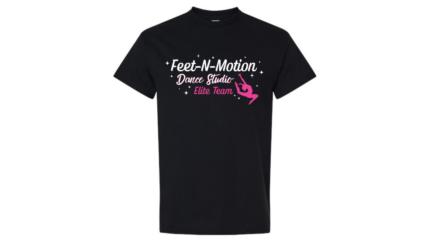 Feet-N-Motion Elite Team Adult Heavy Cotton T-Shirt
