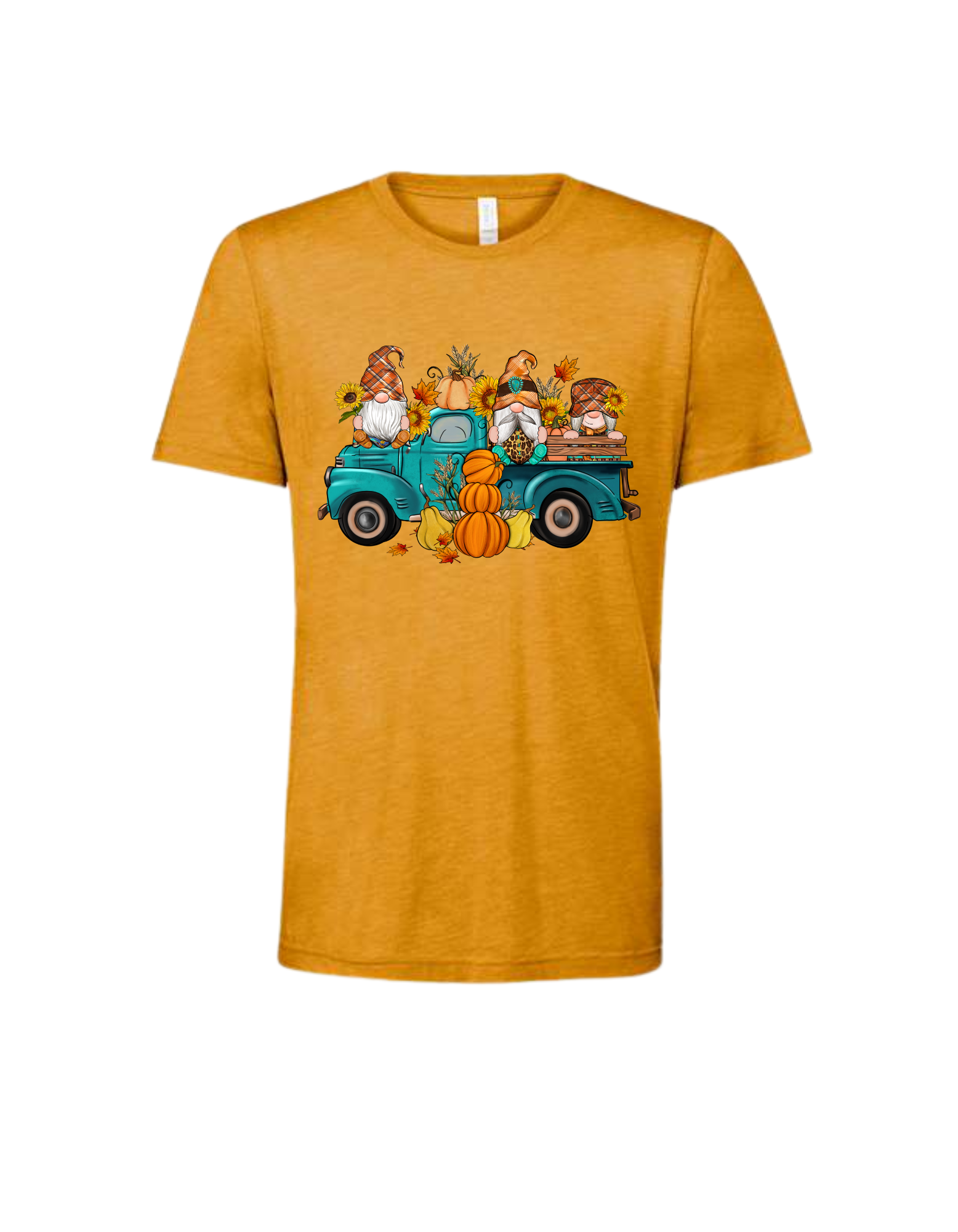 Fall Gnome Adult Triblend T-Shirt