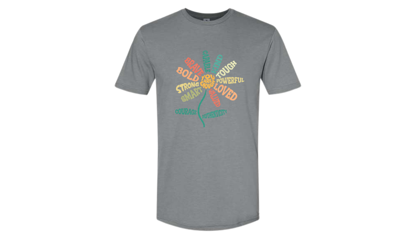 Inspirational Flower Adult Softstyle T-Shirt
