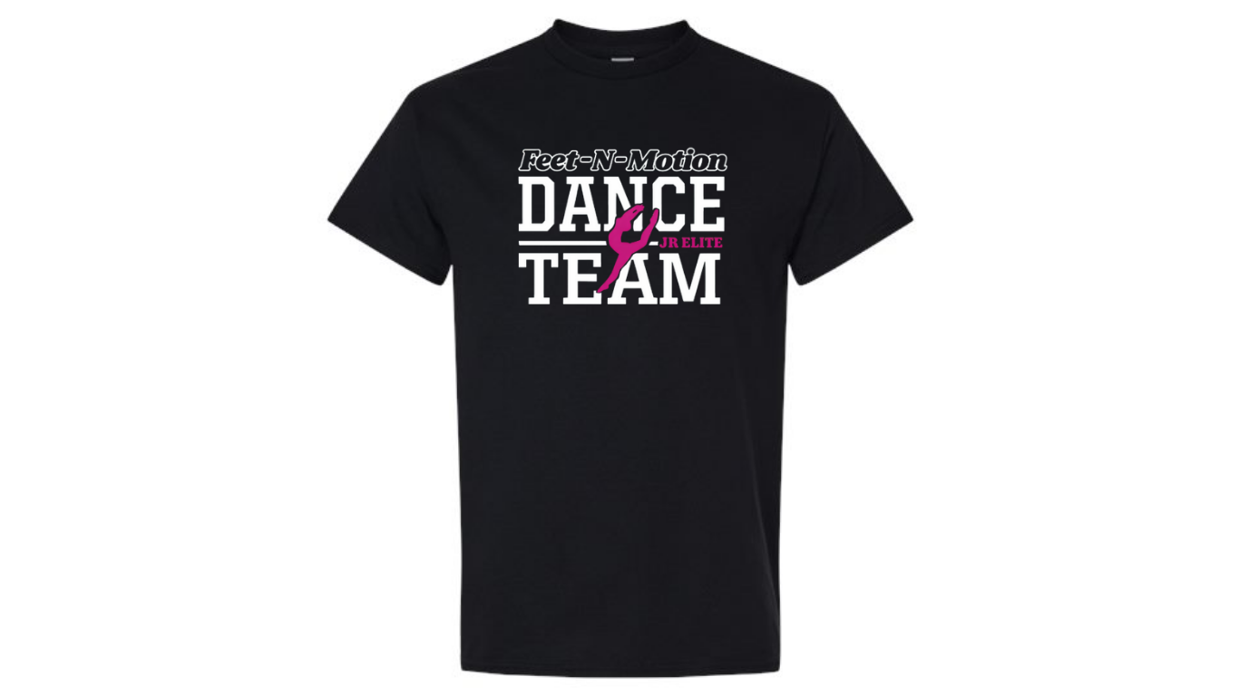 Feet-N-Motion Jr Elite Team Adult Heavy Cotton T-Shirt