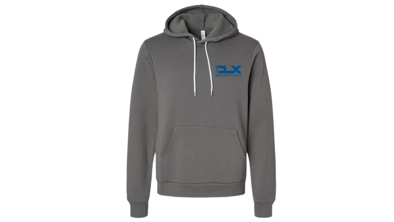 Deluxe Plastics Sponge Fleece Hoodie Sweatshirt