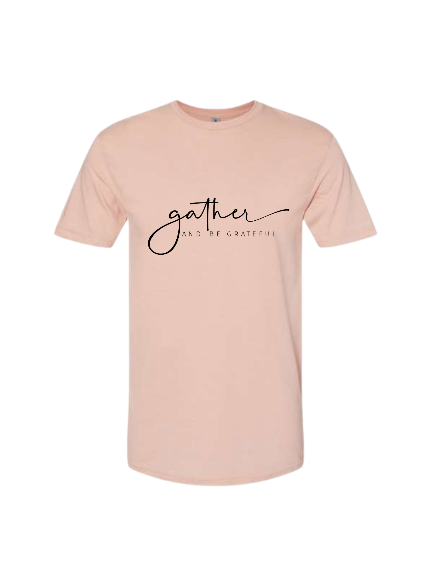 Gather And Be Grateful Adult Softstyle T-Shirt