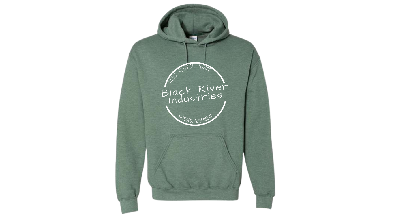 Black River Industries Adult Heavy Blend Hooded Sweatshirt