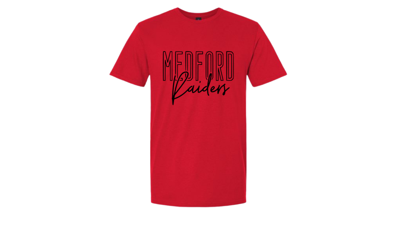 Medford Raiders Adult Softstyle T-Shirt