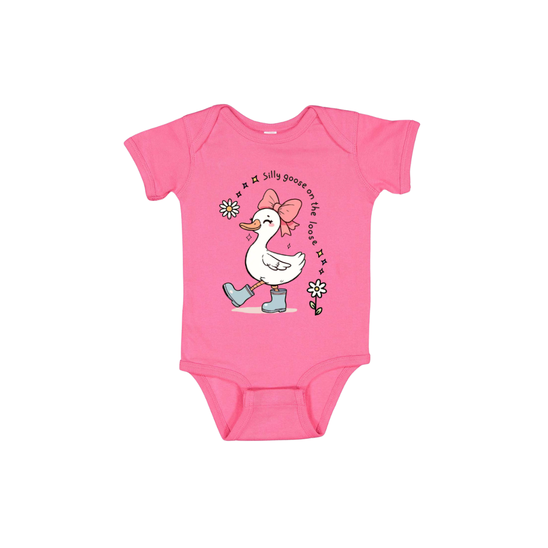 Silly Goose Baby Rib Bodysuit