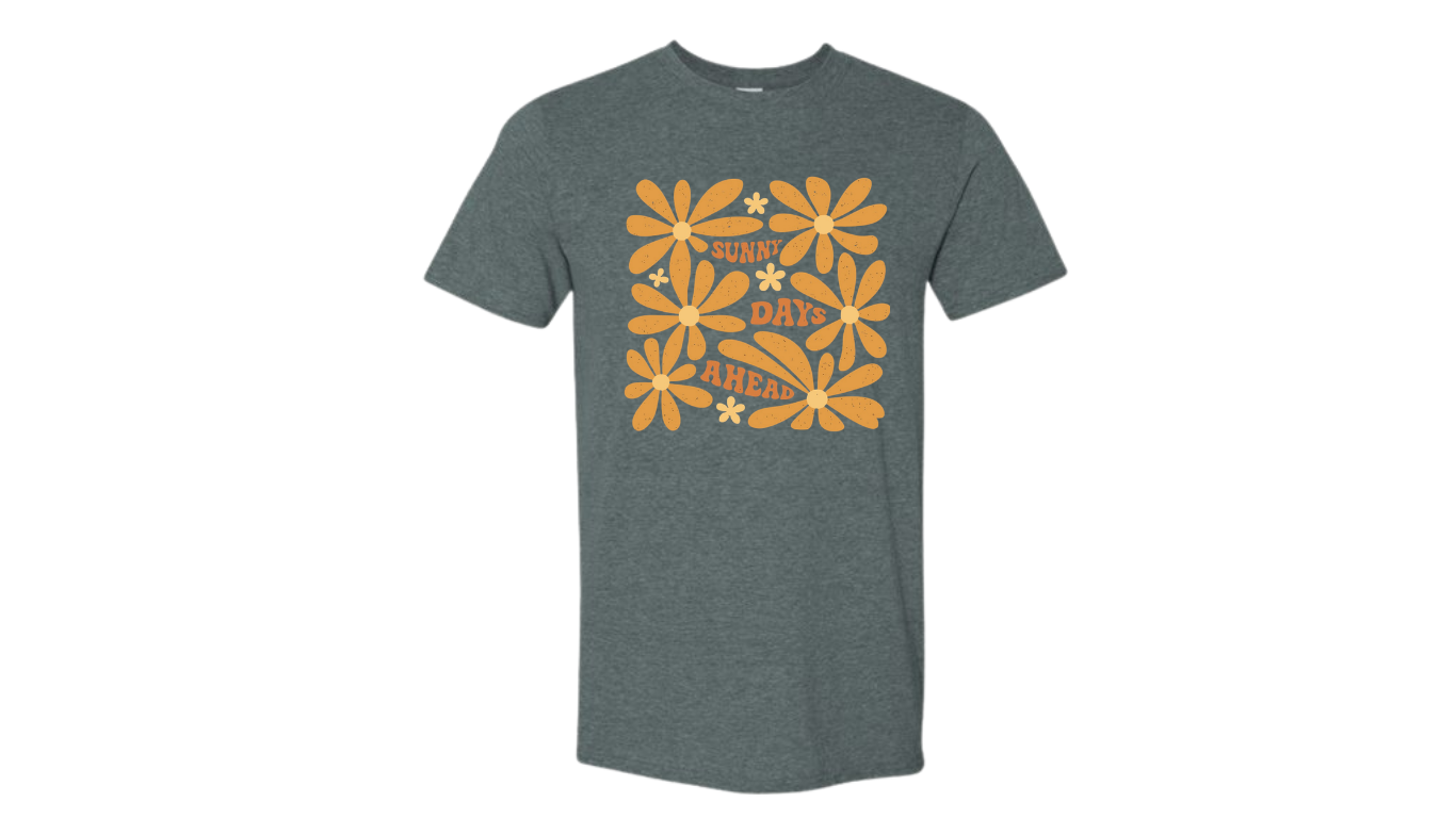 Sunny Days Ahead Adult Softstyle T-Shirt