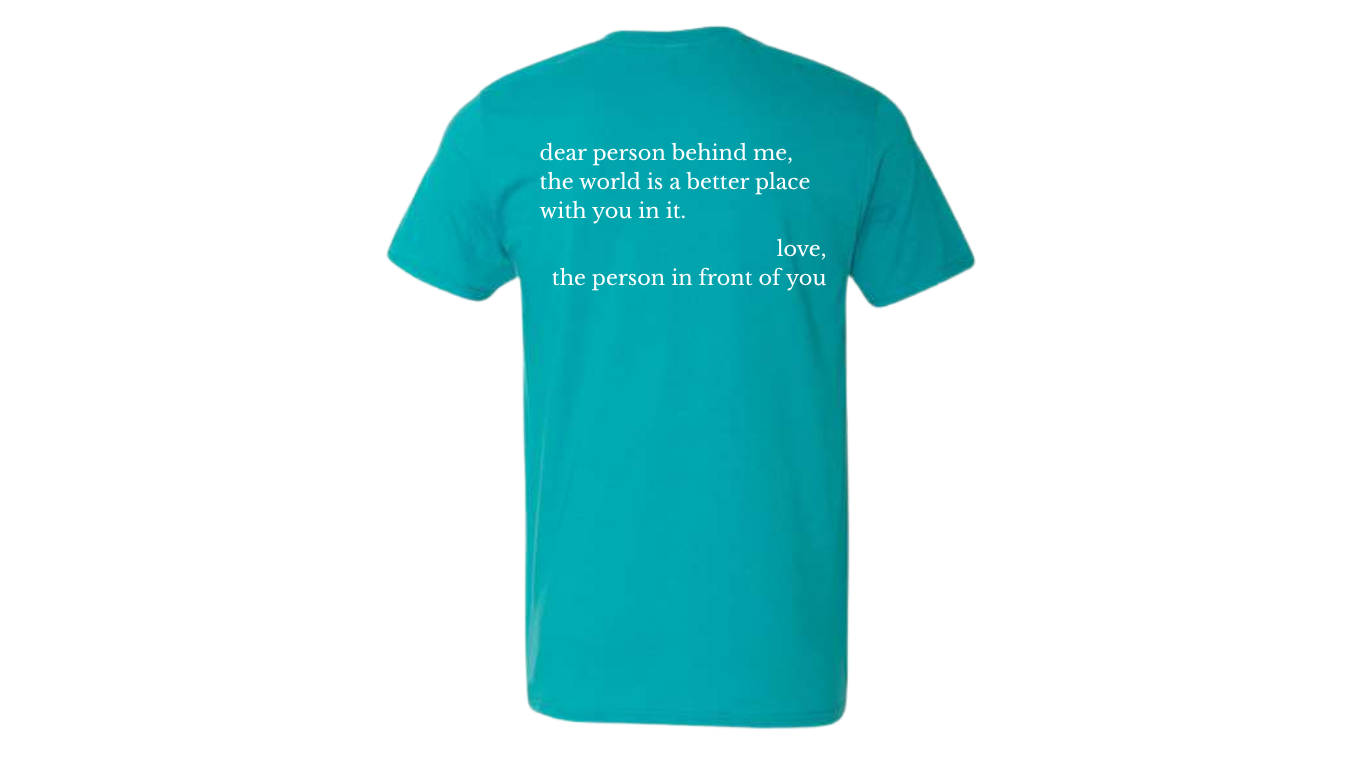 "Dear Person Behind Me" Adult Softstyle T-Shirt