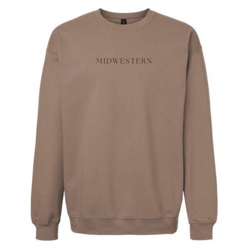 Midwestern Adult Softstyle Fleece Crew Sweatshirt