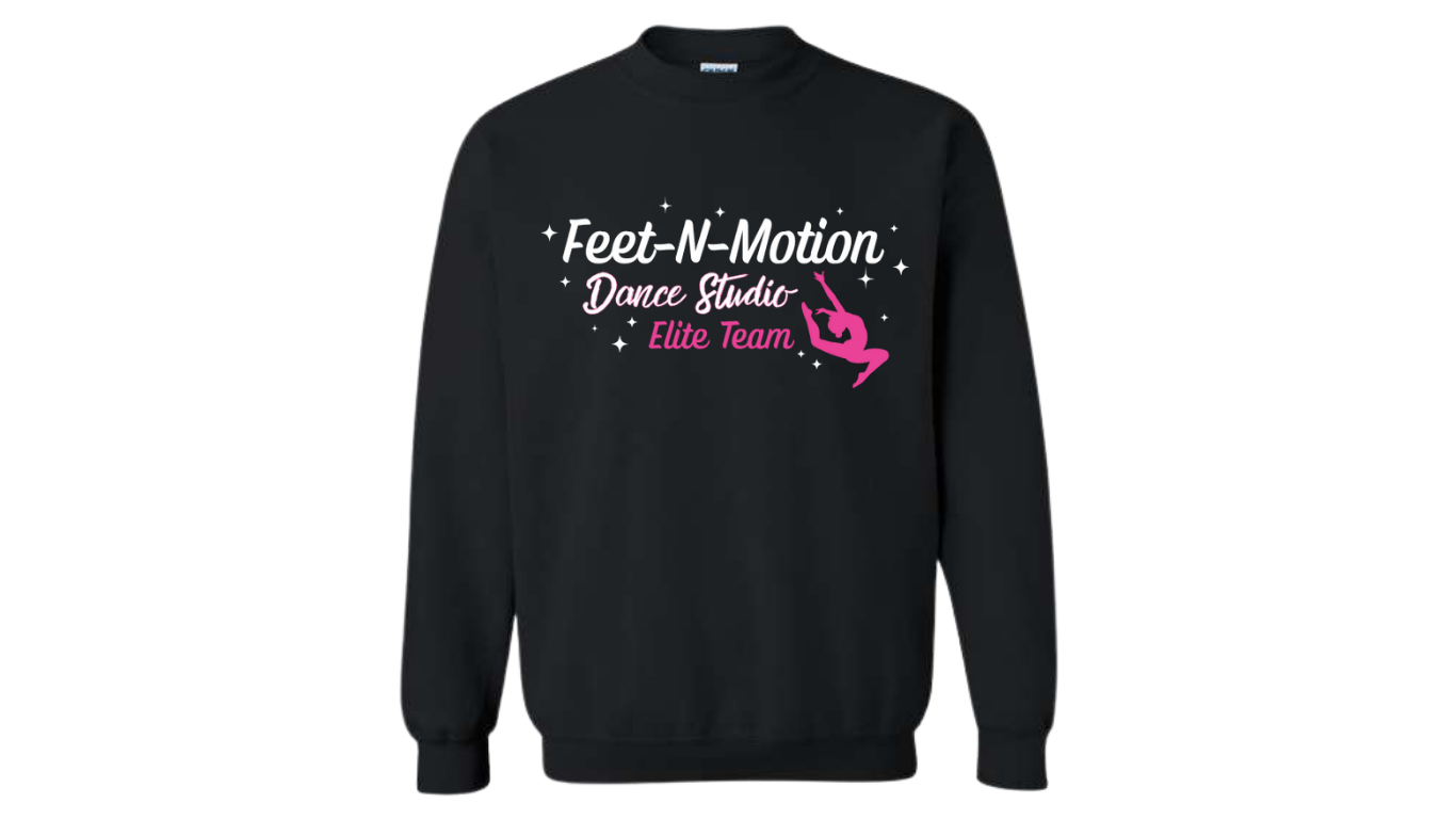 Feet-N-Motion Elite Team Adult Heavy Blend Crew Sweatshirt