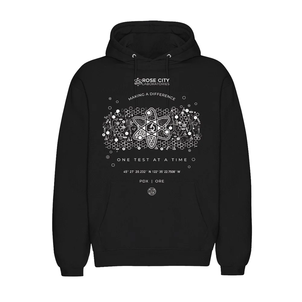Rose City Labs Black Hoodie