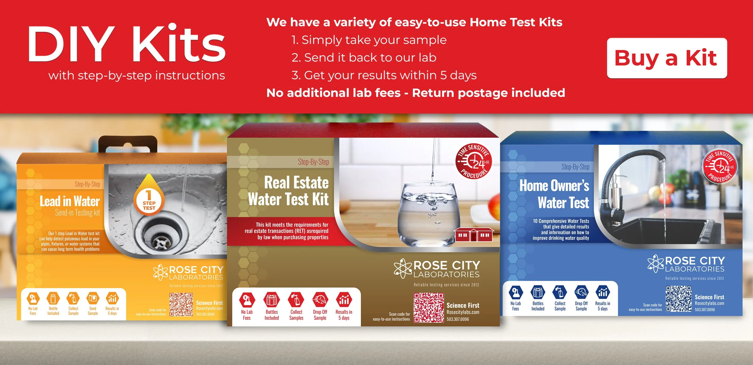 Shop Testing Kits for Radon, Asbestos, Mold, Cannabis, Water, Air, and ...