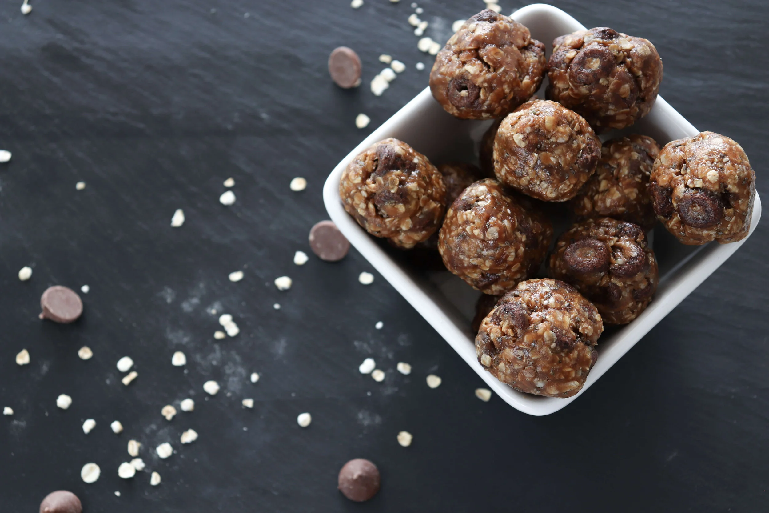    Chocolate PB Protein Balls   