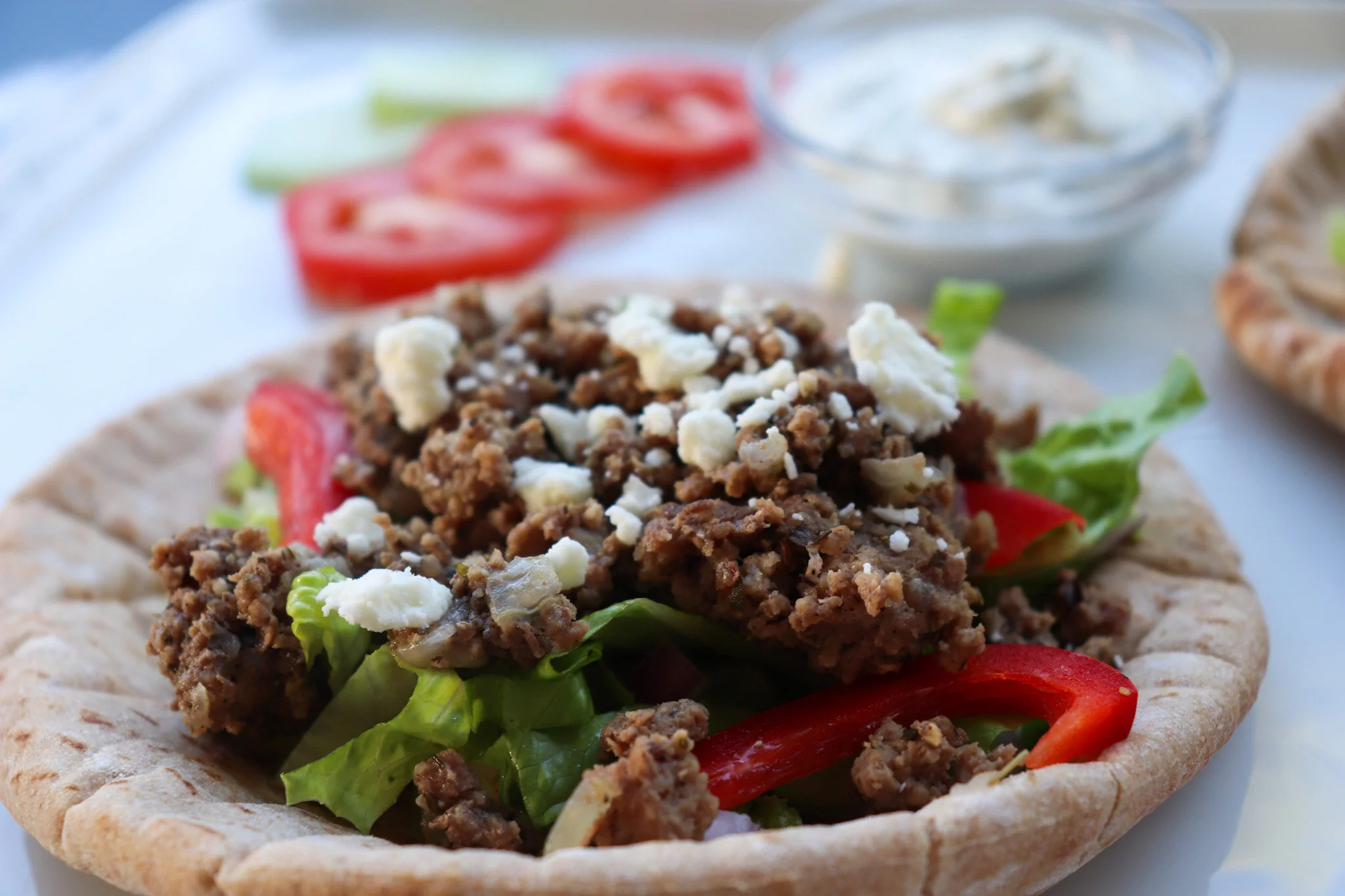    Ground Beef Gyros   