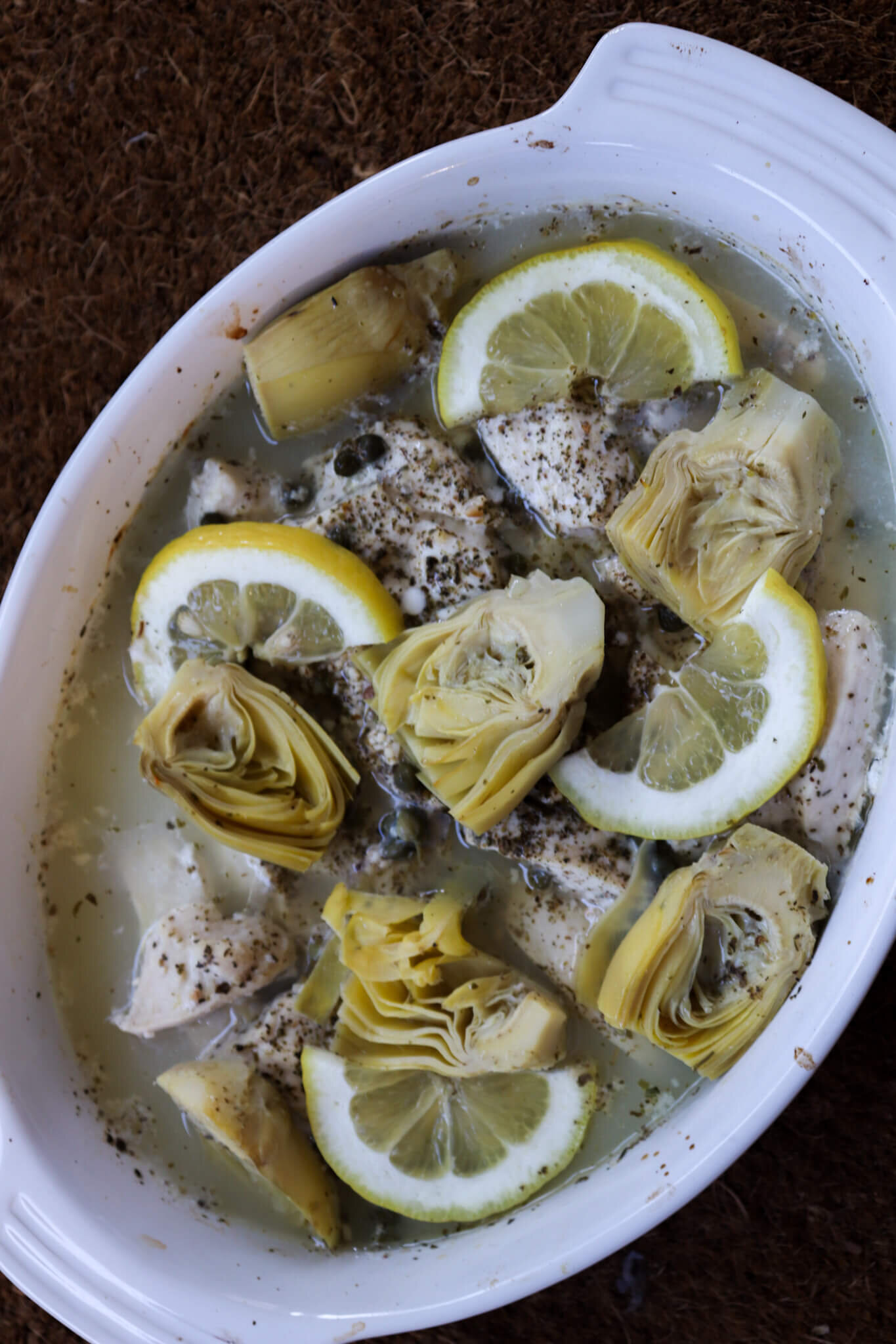    Artichoke Chicken Picata   