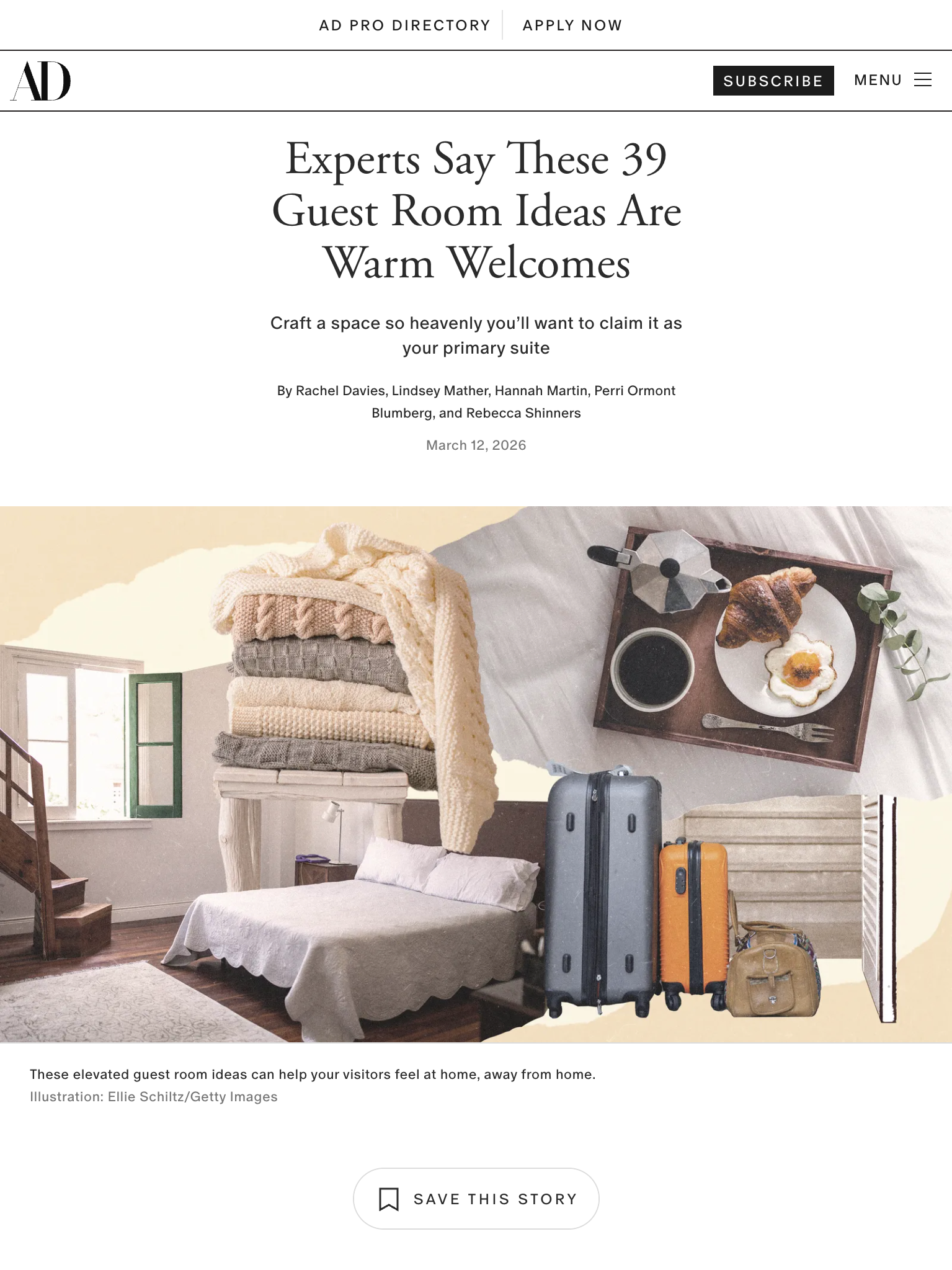 Architectural Digest, Mar 2026