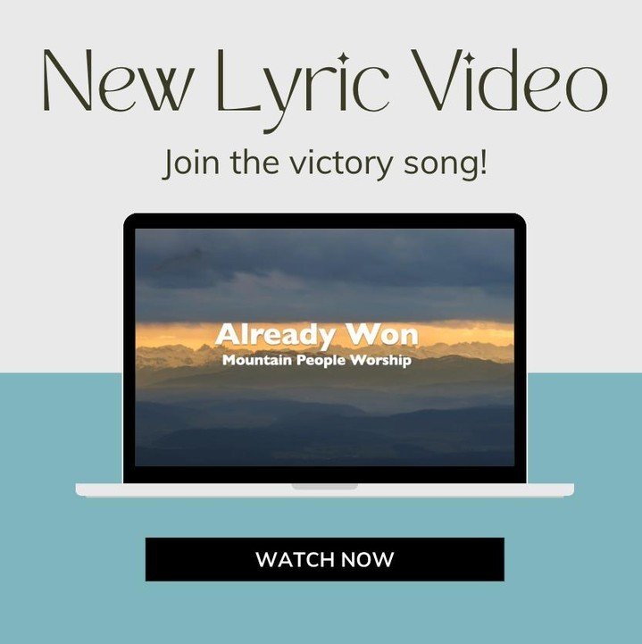 Visit bio.site/risenmusic to watch the new lyric video for &quot;Already Won&quot; by Mountain People Worship!

&quot;Even if mountains they crumble
And the oceans they rumble
And an army besiege me 
And the plague comes near me
And a thousand fall r