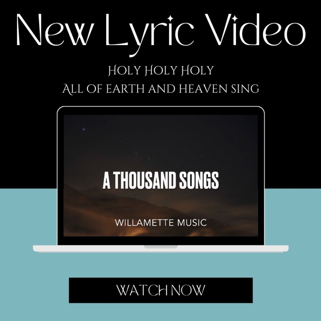Visit bio.site/risenmusic to check out our brand new lyric video for &quot;A Thousand Songs&quot; by Willamette Music!

A thousand songs for a thousand years
Will never tire the Father&rsquo;s ears
Keep singing
Light of day and dark of night
In the f