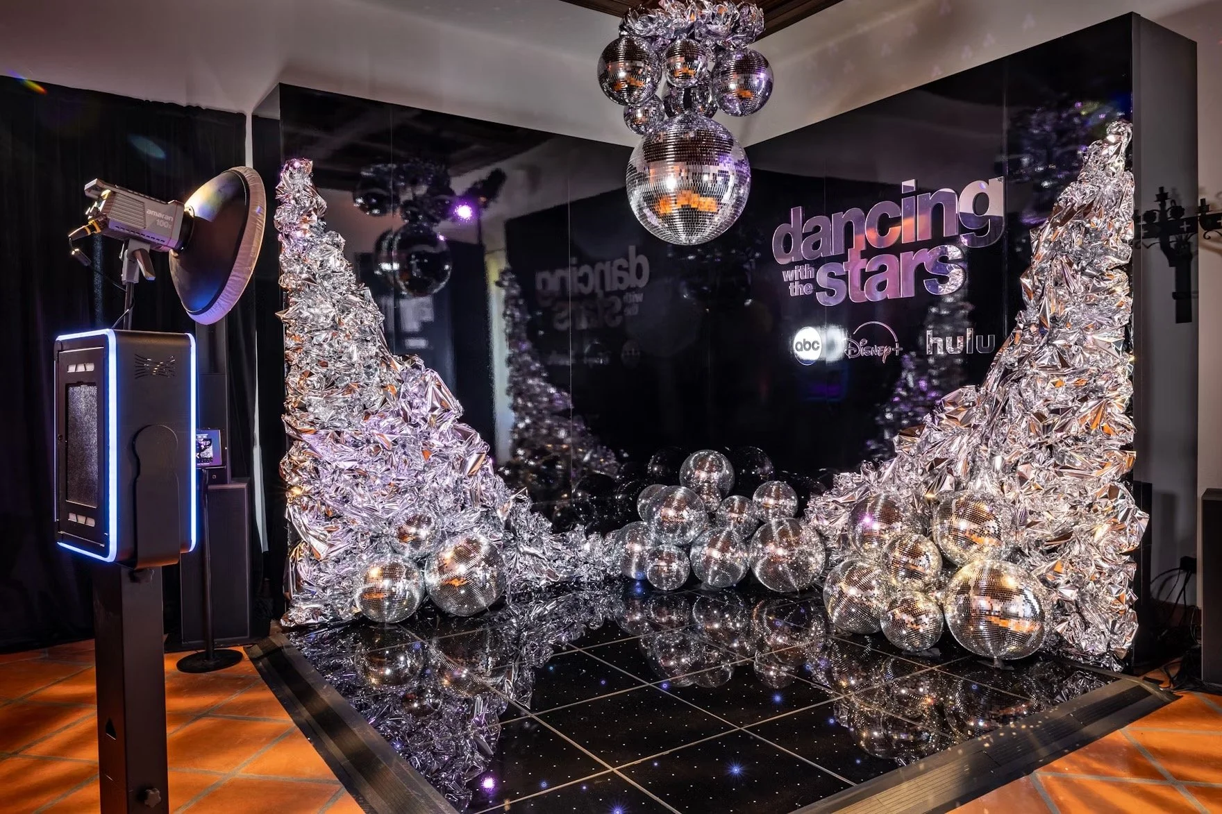 The Dancing with the Stars Mirrorball Room