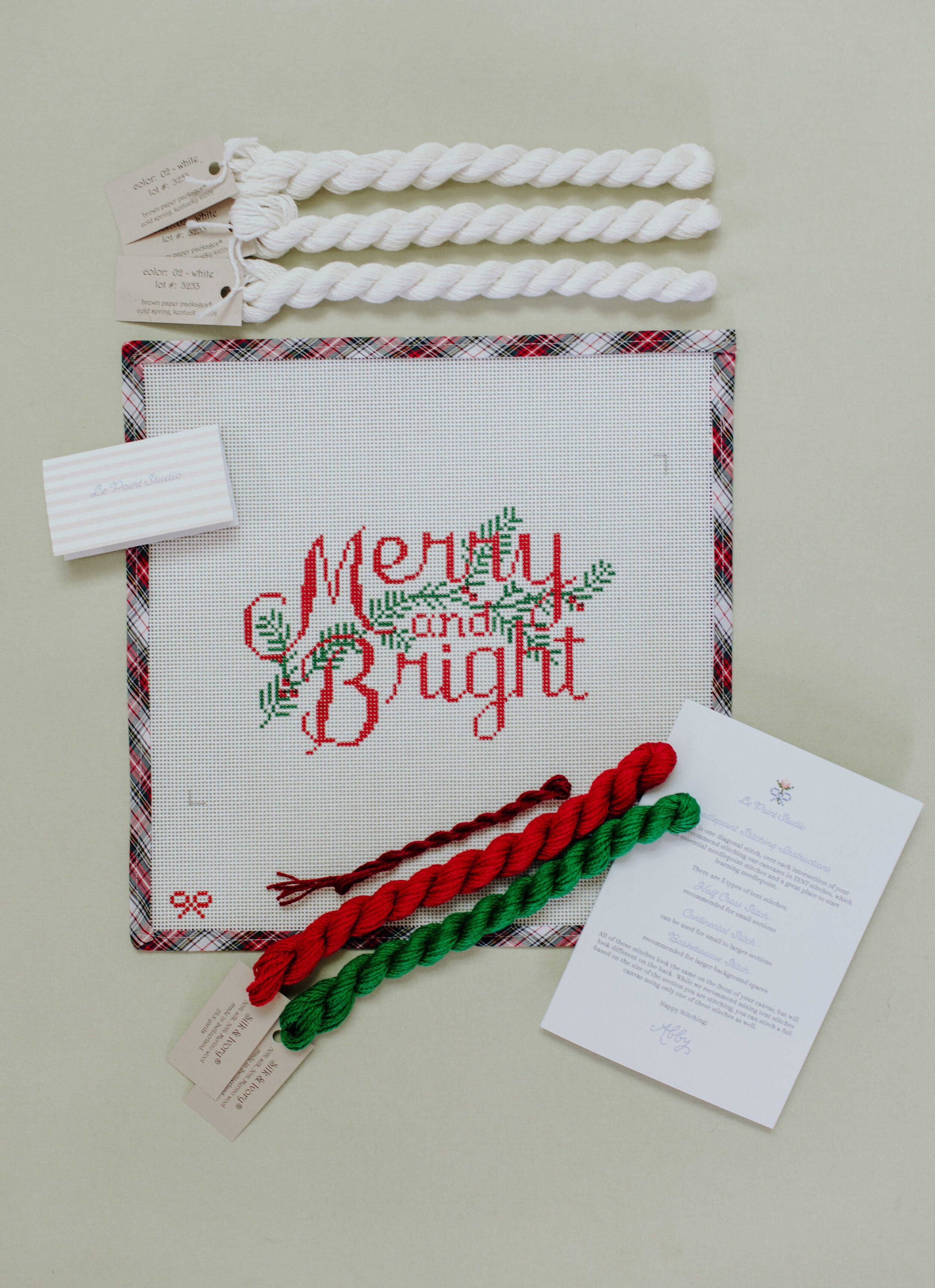 Merry and Bright Canvas + Kit