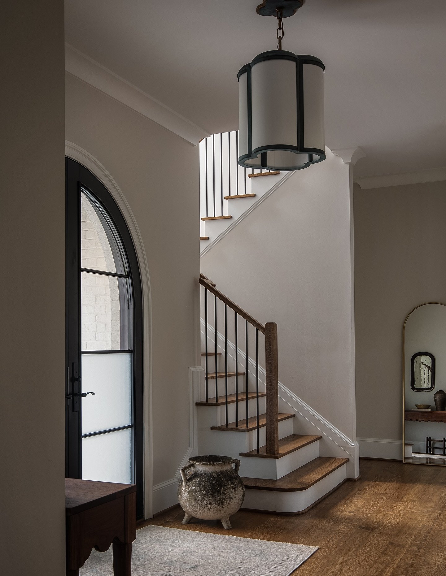 Simple but beautiful details in our Edison St project foyer. Photo: @angelanewtonroyphotography Styling: @kristihunter