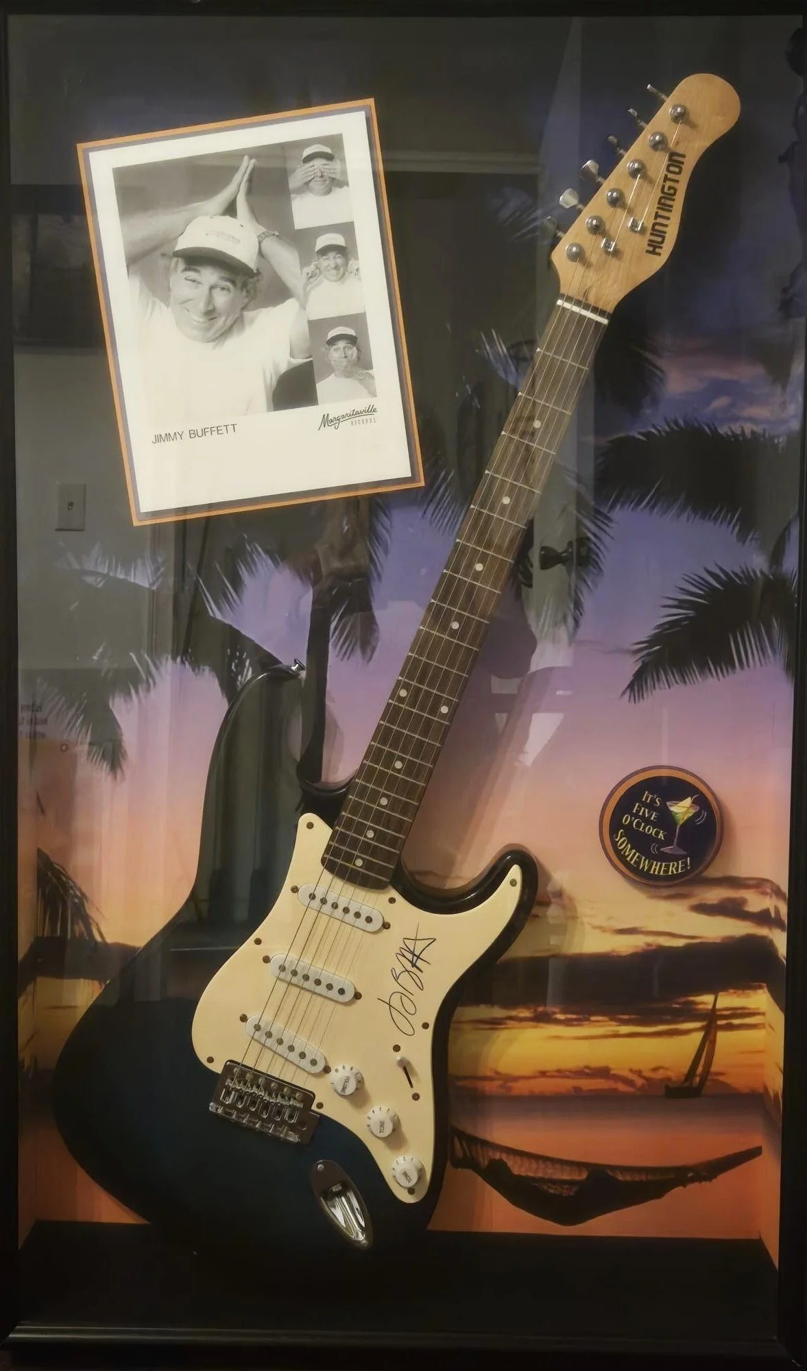 Own a Guitar signed by Jimmy Buffett