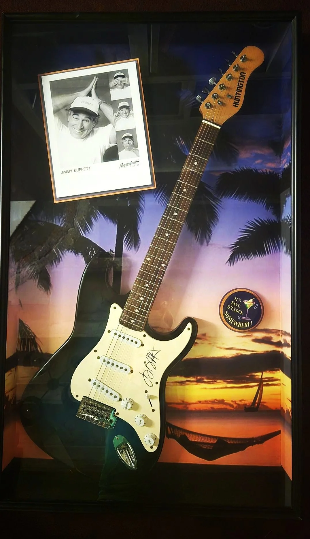 Own a Guitar signed by Jimmy Buffett